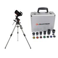 

Celestron Advanced VX 6" Schmidt-Cassegrain Telescope - with Deluxe Accessory Kit (5 Celestron Plossl Eyepieces, 1.25" Barlow Lens, 1.25" Filter Set, Accessory Carry Case