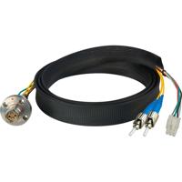 

Camplex FCS015A-FR 3' SMPTE/ARIB Hybrid Fiber Optic Receptacle Breakout Cable with ST Female Connector