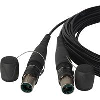 

Camplex OpticalCON DUO to DUO Multimode Outside Fiber Optic Tactical Snake, 100'