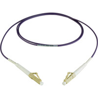 

Camplex 6.56' OM4 10/40/100G Multimode Simplex LC to LC Fiber Optic Patch Cable, Purple