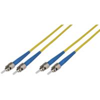 

Camplex 30m/98.42' 9u/125u Singlemode Duplex ST to ST Fiber Optic Patch Cable, Yellow