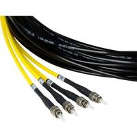 

Camplex 750' 2-Channel OM3 Single Mode Fiber Optic Tactical Snake Cable with ST Connector