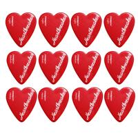 

ChromaCast Heart Shaped "Heartbreaker" Guitar Pick, Light, Medium and Heavy Gauge, 12 Pack