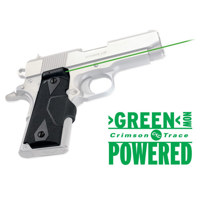 

Crimson Trace Front Activation Lasergrip Green Laser Sight for Many 1911 Pistols