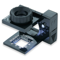 

Carson 10x Power LED Lighted LinenTest Focusing Loupe with 15mm Lens