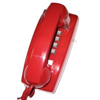 

Cortelco Wall Value Line VOE Phone, Red