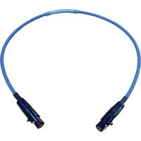 

Cable Techniques 18" TA3F to TA5F Links Cable for SD 664 and 552 Mixer/788T TA3M Balanced Outs to Laectrosonics Transmitters, Blue