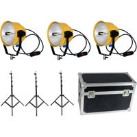 

Came-TV 3x 2000W/220V Yellow Head Continuous Video Studio Photo Lights