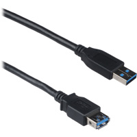 

Comprehensive Premium 6' A Male to A Female USB 3.0 Cable