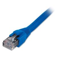 

Comprehensive Cat6 Snagless Solid Plenum Shielded Patch Cable, 100 FT, Blue