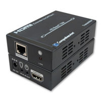 

Comprehensive Pro AV/IT 3Play HDBaseT over CAT5e/6/7 Extender, Up to 230'