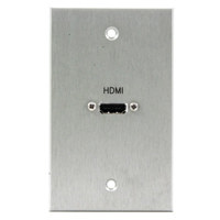 

Comprehensive Single Gang Wallplate, HDMI Female(1) passthru, Kydex Ivory