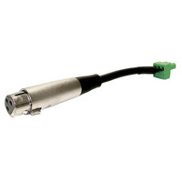 

Comprehensive 6" XLR Female to 3 pin Phoenix Connector