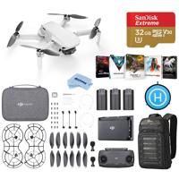 

DJI Mavic Mini Fly More Combo - Basic Kit With 32GB SDHC Memory Card, Lowepro Backpack, Software Package, Foldable Landing Pad, Microfiber Cloth