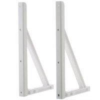 

Da-Lite 14.5-24" adjustable Extension Wall Brackets (2) #23 - White