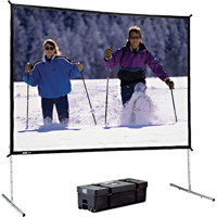 

Da-Lite 88619 9x12' Fast-Fold Deluxe Projection Screen, 180" Diagonal, 4:3 Aspect Ratio, Video Format