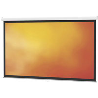 

Da-Lite Model B Video Format Manual Wall and Ceiling Screen, 50x67", 84" Diagonal, Matte White Surface