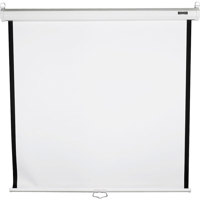 

Da-Lite Model B Manual Wall and Ceiling Projection Screen, 96x96", 136" Diagonal, High Contrast Matte White Surface