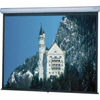 

Da-Lite Model C 16:10 Wide Format Manual Wall and Ceiling Screen, 69x110", 130" Diagonal, with CRS, Matte White Surface