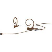 

DPA Microphones d:fine CORE 4188 Slim Directional Flex Two-Ear Headset Microphone with MicroDot Connector, 100mm Boom, Brown