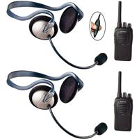 

Eartec SC-1000 2-User Two-Way Radio System with 2x Monarch Inline PTT Headsets
