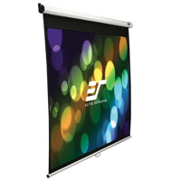 

Elite Screens Manual Series 113" 1:1, Pull Down Manual Projector Screen with AUTO LOCK, Movie Home Theater 4K Ultra HD 3D Ready