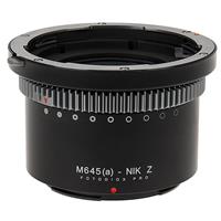 

Fotodiox Pro Lens Mount Adapter for Mamiya 645 (M645) Mount AF/AF-D Lenses to Nikon Z-Mount Mirrorless Camera Bodies