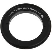 

Fotodiox 52mm Filter Thread Macro Reverse Mount Adapter Ring for Micro Four Thirds (MFT, M4/3) Cameras