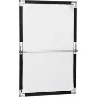 

Fotodiox Studio Solutions 100x150cm Sun Scrim Kit, Includes Hinged Aluminum Frame, 2x Stop Diffusion Panel, Silver/White Reflective Panel