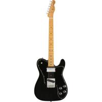 

Fender Vintera '70s Telecaster Custom Electric Guitar, 21 Frets, Thin "C" Shape Neck, Maple Fingerboard, Black