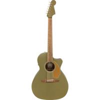 

Fender Newporter Player Acoustic Guitar, Walnut Fingerboard, Olive Satin