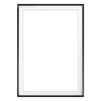 

Framatic Fineline, 8x10" Aluminum Frame with a Thin Face, Matted for a 4x6" Photograph - Black