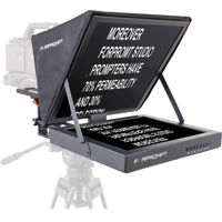 

Fortinge PRO Series 17" Studio Teleprompter Set, Includes LCD Monitor, 20' Reading Range, 1280x1024, 250cd/sq. m