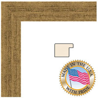 

Art To Frames 3965 Wood Frame for 9x12 Photograph, 1.25" Thick and 0.375" Deep, Regular Glass, Classic Gold