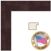 

Art To Frames 3913 Wood Frame for 14x14 Photograph, 1.25" Thick and 0.375" Deep, Regular Glass, Espresso