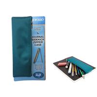 

Itoya ProFolio Journal Sidekick Zipper Case Magnetic Pen Holder, Teal