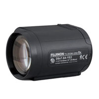 

Fujinon 8x Standard Zoom Lens, F1.2-T400 Iris Range, 7.8-63mm Focal Length, 1/2" Imager Size