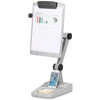 

Fellowes Flex Arm Copyholder, Weighted Base, Platinum/Grey