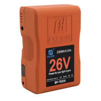 

FX Lion BP-7S230 High Power V-Mount Lithium-Ion Battery, 26V, 9.0Ah, 230Wh