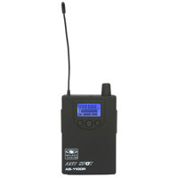 

Galaxy Audio AS-1100RN Bodypack Receiver with EB10 In-Ear Monitor Headphones, N-Band: 518-542MHz