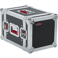 

Gator Cases G-TOUR 6UHR ATA Wood Flight Half Rack Case, 6U, 8" Depth