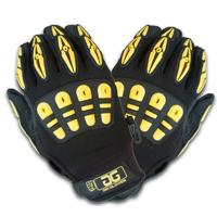 

Gig Gear Large Original Gig Gloves, Black/Yellow, Pair