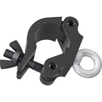 

Global Truss Powder Coat Heavy Duty Clamp with Eyebolt, Black