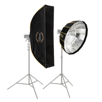 

Glow EZ Lock Beauty Dish Softbox Portrait Kit