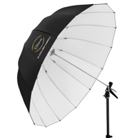 

Glow Easy Lock Large Deep White Fiberglass Umbrella (51")