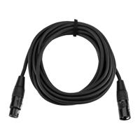 

H&A Elite Pro 15' XLR M to XLR F Microphone Cable with Rean by Neutrik Gold Connectors