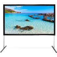 

Hamilton Buhl 138" Diagonal 68x120 Folding Frame Screen with Wheeled Transportation Case, HDTV 16:9 Format, Matte White Fabric