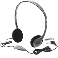 

Hamilton Buhl SchoolMate Personal Stereo Headphones with In-Line Volume, 32 Ohms Impedance