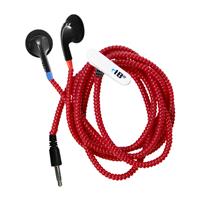 

Hamilton Buhl Tangle Free Cushioned Earbuds with Skooob Cover, Red