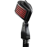 

Heil Sound The Fin Dynamic Retro Styled Microphone, Black Body, Red LED